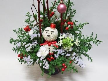 雪だるまつくろぉ～♪(^_-)ｖ｜「フローリストボンマルセ」　（富山県富山市の花キューピット加盟店 花屋）のブログ