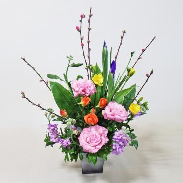 2月24日アレンジ教室。(*^-^*)ｖ｜「フローリストボンマルセ」　（富山県富山市の花キューピット加盟店 花屋）のブログ