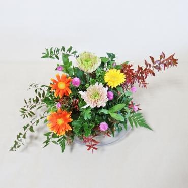 9月29日アレンジ教室。(*^_^*)｜「フローリストボンマルセ」　（富山県富山市の花キューピット加盟店 花屋）のブログ